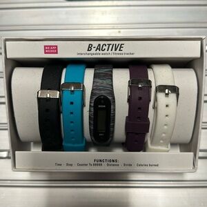 B-Active interchangeable watch/fitness trainer